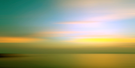 Motion blurred background of refraction in the sea