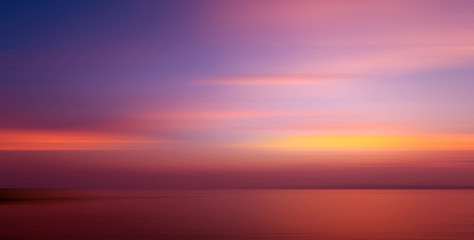 Motion blurred background of refraction in the sea