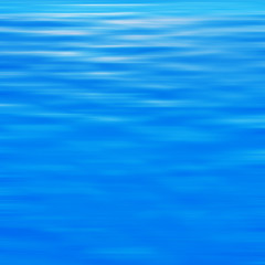 Blue blurred abstract background of water