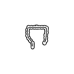 human anatomy icon vector design symbol