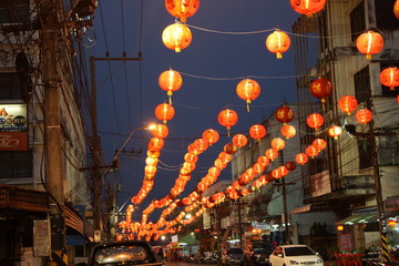  Lanterns in the Chinese New Year event in Sakon Nakhon Province