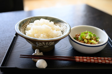 Japanese breakfast 1 日本の朝ごはん 