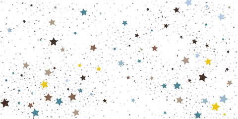 Abstract flying confetti.