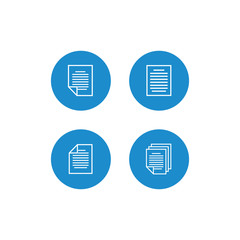 document icon vector design symbol