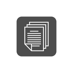 document icon vector design symbol