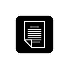 document icon vector design symbol