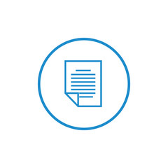 document icon vector design symbol