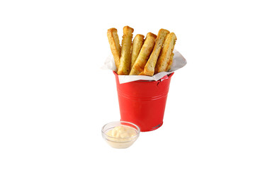 white breadcrumbs, breadcrumbs, snack to beer, a bucket of breadcrumbs