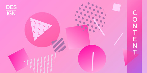 Geometric abstract background.