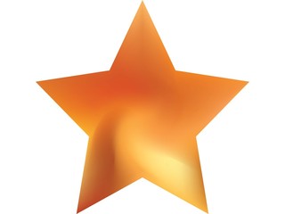 Mesh background in the form of pentagram.