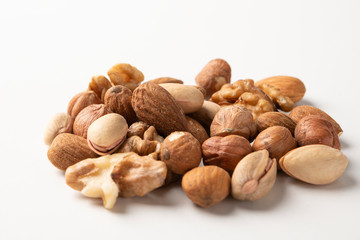 Different types of nuts