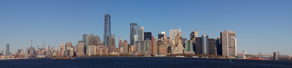 Fototapeta na wymiar NY Manhattan XXL Panorama