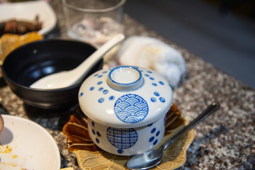 茶碗蒸し　居酒屋　料理　日本