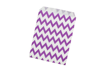 open paper envelopes purple, chevron