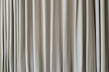 Obraz premium interior curtain hanging on window