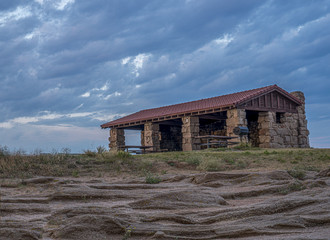 Stone cabin