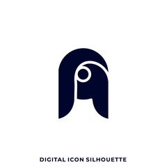 Letter A Vector Template