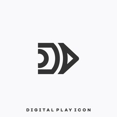 Triangle Illustration Vector Template