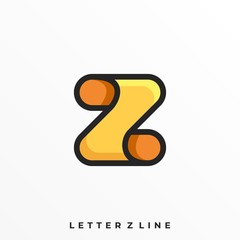 Letter Z Illustration Vector Template