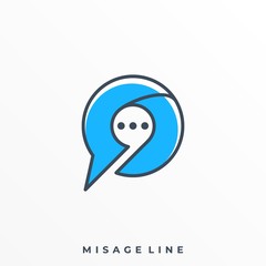 Chat Illustration Vector Template