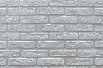 white brick wall. interior background. bricks close up