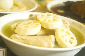 Traditional cuisine model landscape in chaozhou, China