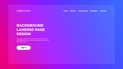 Fototapeta premium Creative abstract gradient for website and landing page template