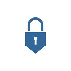 lock icon vector design symbol