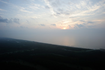 Obraz premium 宮崎市朝焼け