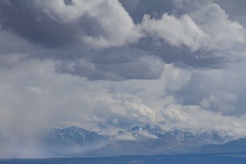 Obraz premium Fall Salt Lake Valley
