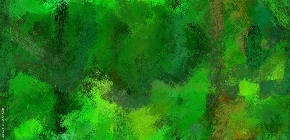 Poster seamless pattern art. grunge abstract background with forest green, green and lime green color. can be used as wallpaper, texture or fabric fashion printing