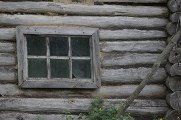 old village window