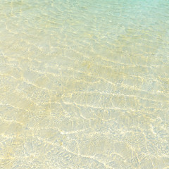 Swimming pool and sunlight reflection