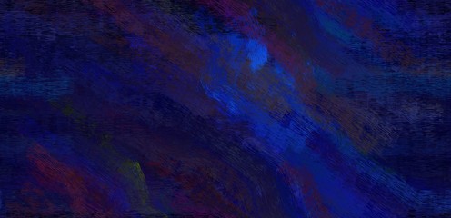 abstract seamless pattern brush painted texture with very dark blue, midnight blue and strong blue color. can be used as wallpaper, texture or fabric fashion printing