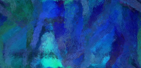 grunge abstract background with copy space for your text and midnight blue, light sea green and teal blue color