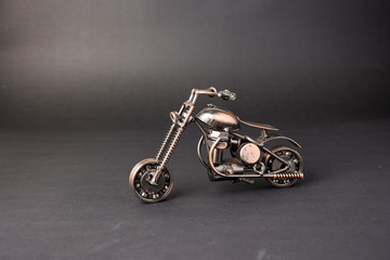 Plakat motorcycle chopper moto radical