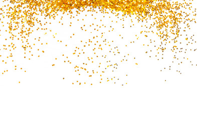 golden glitter frame background