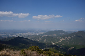 Fototapeta premium 鰐塚山からの眺め