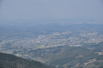 Obraz premium 鰐塚山からの眺め