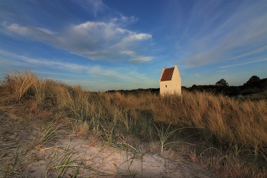 Silted Church Near Skagen, Denmark