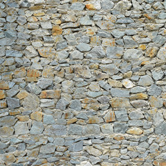 Stone background, texture of stone grey brick wall