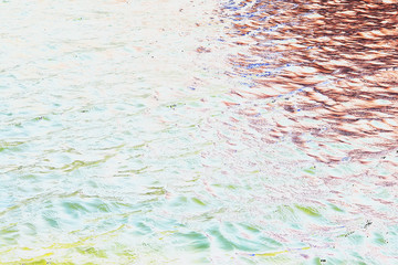 Daylight glinting ocean