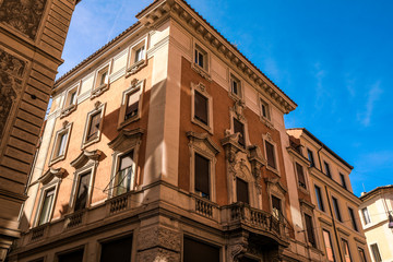 Fototapeta na wymiar Cozy Italian Streets, Rome
