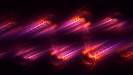 3D rendering abstract fantasy light fractal background