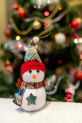 Obraz premium cheerful snowman