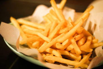 Potatoes or French fries, snacks or appetizers