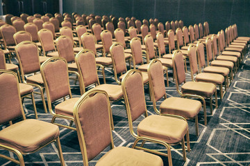 chairs in conference hall
