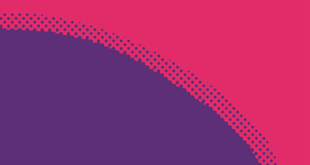 Red halftone pop art background abstract vector comics style blank layout template with clouds beams and isolated dots pattern. For sale banner for your designe 1960s. with copy space eps10