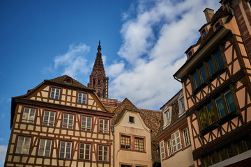 Obraz premium Cathédrale Notre-Dame à Strasbourg