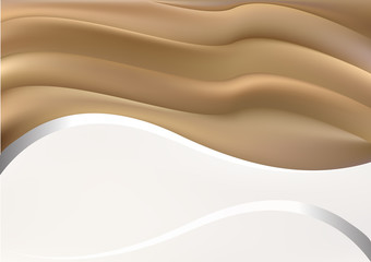 Creative Curve Background vector image design